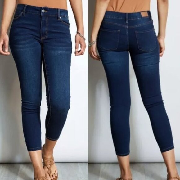 Tahari Women's CHLOE Fit Solution Skinny Jeans Size 6/28 - Picture 1 of 15